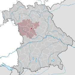 Schwabach – Mappa