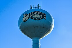 Bellevue water tower