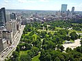 Image 62Aerial view of Boston Common in Downtown Boston (from Boston)