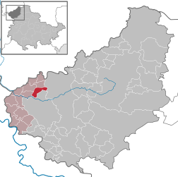 Burgwalde – Mappa