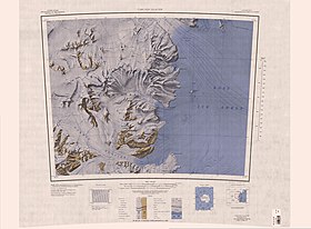 Carte du glacier.