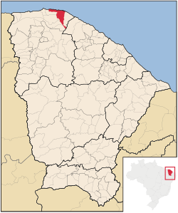 Location of Acaraú