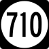 State Route 710 marker