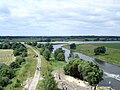 Dömitz, Mündung der Elde-Müritz-Wasserstraße in die Elbe