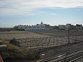 Vista de Cúiper desde el puente del ferrocarril.