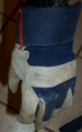 A construction worker's glove.