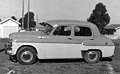 1955 or 1956 Hillman Minx saloon photographed at Sefton, Sydney in 1956