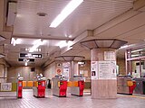 平野駅改札口（2008年頃）