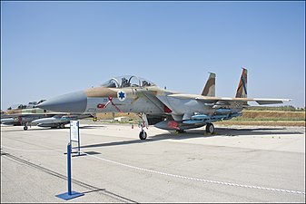 מטוס F-15I רעם בתצוגה