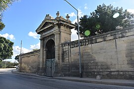 Entrée du cimetière Juif de Marsa