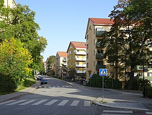 Luxgatan österut.