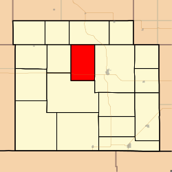 Location in Barber County