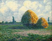Argentine Impressionism, The Haystacks (The Pampa of Today), Malharro, 1911