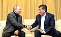 Jeenbekov with Putin in Sochi, February 2019