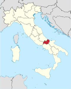 Molise – Localizzazione