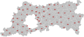 Localisation de Brabant flamand