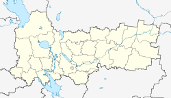 Yakunina Gora is located in Vologda Oblast