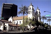 The Saint Mary's Basilica was built in 1914 and is located at 231 N. 3rd. Street. It was listed in the National Register of Historic Places on November 29, 1978, ref. #78000551.