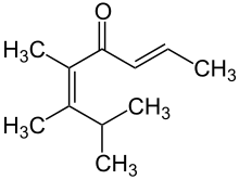 Struktur von (2E,5Z)-Pomarose