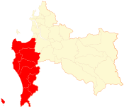 Location in the Bío Bío Region