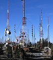 Image 8An antenna farm hosting various radio antennas on Sandia Peak near Albuquerque, New Mexico, US (from Radio)
