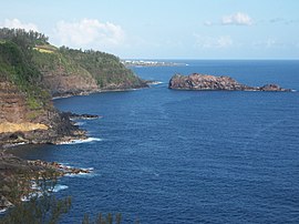 The coastline of Petite-Île