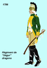 régiment de Ségur dragons de 1786 à 1788