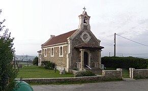 Iglesia parroquial de San Martín de Podes, en el concejo de Gozón (Asturias)