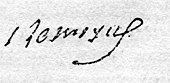 signature d'André Lemoyne