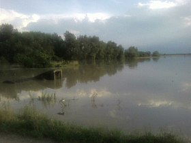 Під час повені (с. Бабина)