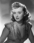 Black-and-white publicity photo of Celeste Holm in 1947.