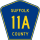 County Route 11A marker