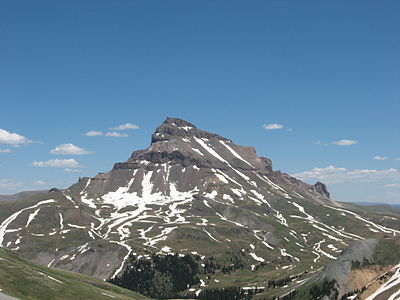 6. Uncompahgre Peak is the highest peak of the San Juan Mountains and the sixth highest peak of the Rocky Mountains.