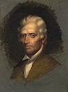 Unfinished Portrait of Daniel Boone by Chester Harding