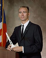 NASA astronaut Walter Cunningham, c. 1964
