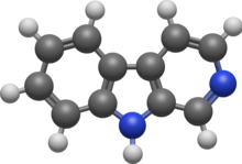 Chemical structure of β-carboline