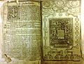 Image 73John Speed's Genealogies Recorded in the Sacred Scriptures (1611), bound into first King James Bible in quarto size (1612) (from Culture of the United Kingdom)