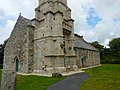 La chapelle de Locmaria (sauf le clocher).