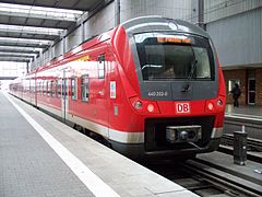 Alstom Coradia Continental, series 440 in traditional design