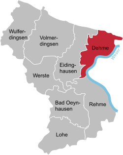 Location of Dehme