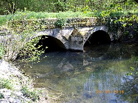 One of the two "Bernard Bridges" over the Ourcq