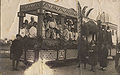 Carroza Mora en el Carnaval de 1928.