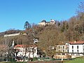 Château d’Uriage und Park, im Winter (2019)