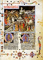 Chronicon Pictum, Hungarian, conquest, Carpathian Basin, Scythian, Árpád, Álmos, medieval, history