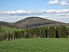 Blick vom Höhekopf bei Rattlar nordostwärts zum Dommel