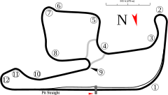 Tracciato di Eastern Creek