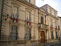 Sous-préfecture de Carpentras escalier, salon, élévation, toiture, décor intérieur