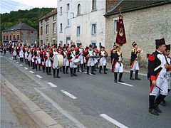 Marche Saint-Roch et Saint-Frégo à Acoz-Lausprelle.