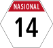 Nasional 14 shield}}