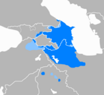 Territoires où l’azéri est parlé.